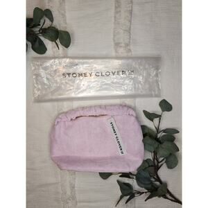 Stoney Clover Lane Mermaid Terry Scrunch Handle Bag in Pink